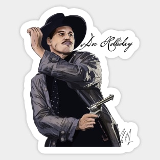 Tombstone: Doc Holliday's No Daisy Sticker